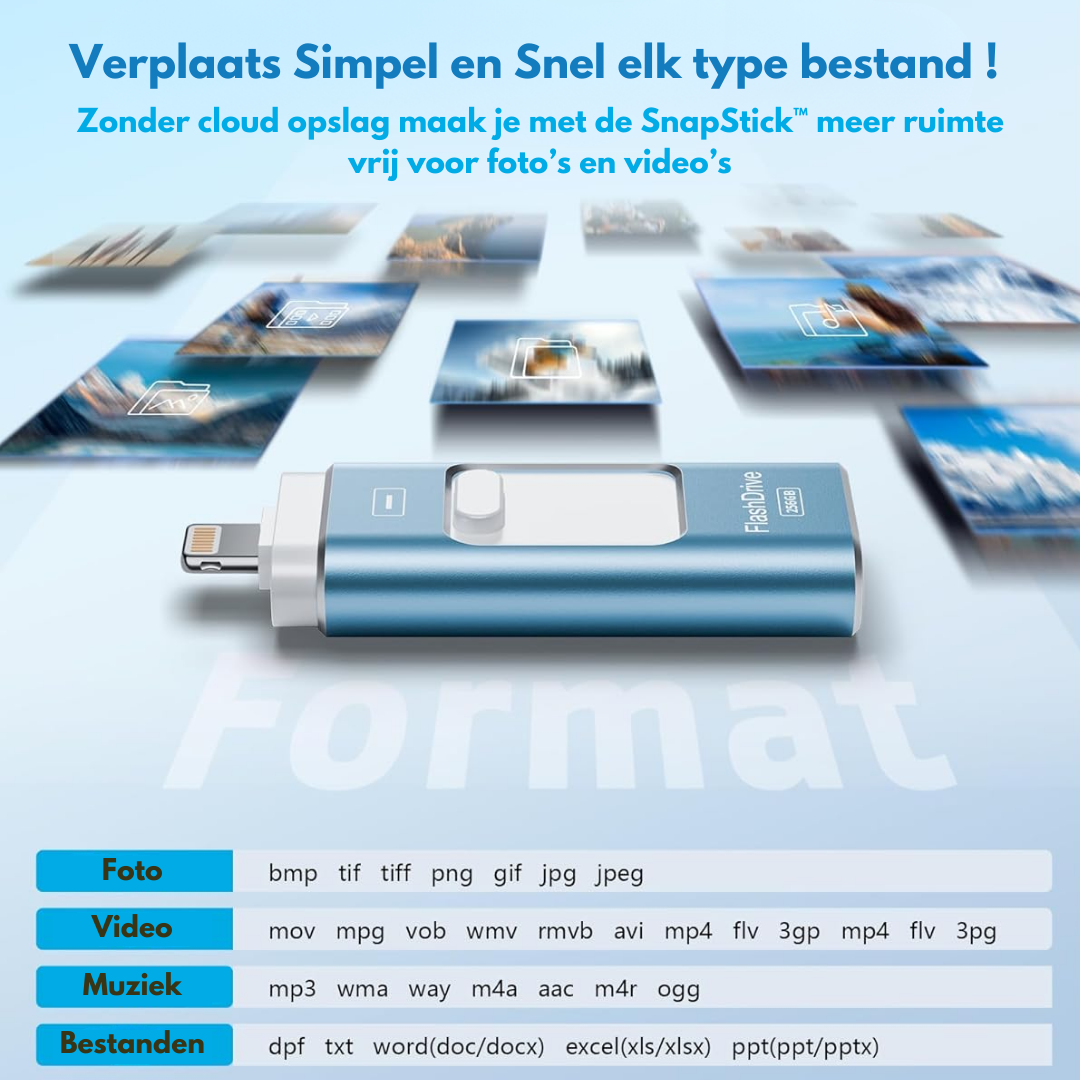 SnapStick™ Stocare Mobilă