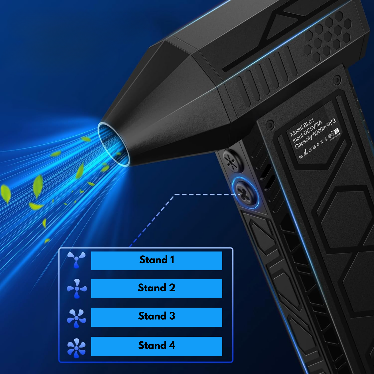 AirBlitz Pro™ — Suflantă de praf fără fir