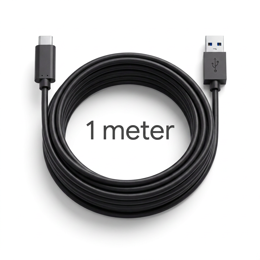 Extra Long USB-C Cable — 1m Freedom of Movement