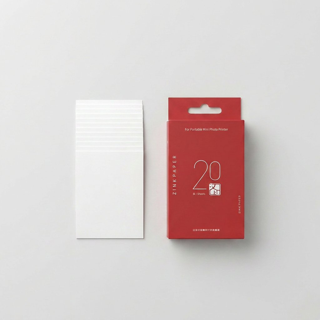 Portable Photo Printer (+20 sheets)