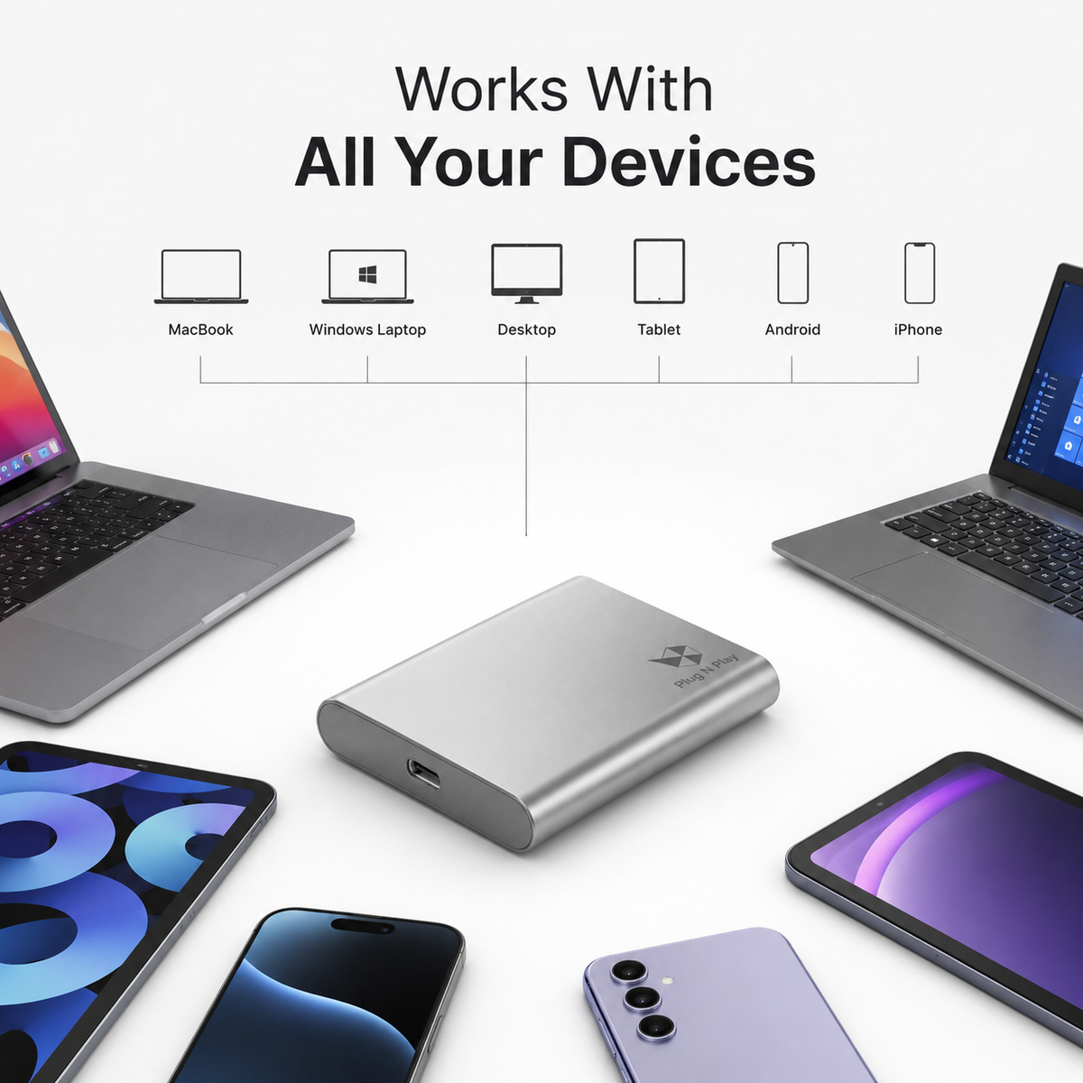 Compact External SSD